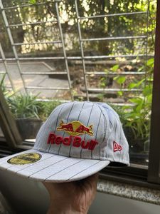 Rare Red Bull Pinstripe New Era Cap