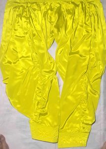 Vibrant Yellow Embroidered Kurta