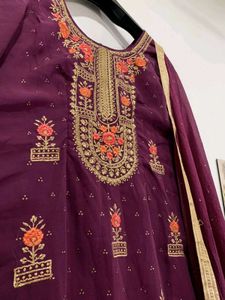 Sharara Suit Set With Dupatta