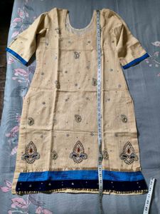 ❣️ Beautiful Kurta Set with Blue Dupatta
