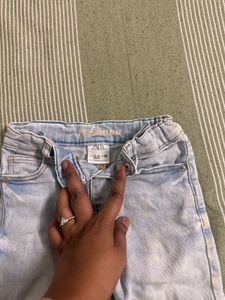 Zara Jeans And Cotton Top