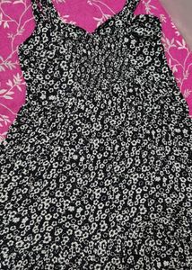 Zudio Cute Floral Print Mini Dress❤️