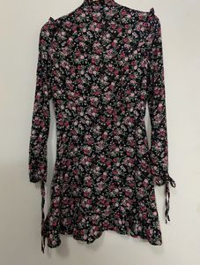 Black Floral H&amp;M Dress