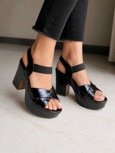 Black Platform Heels