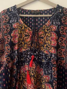 A Line 3/4 Kurta