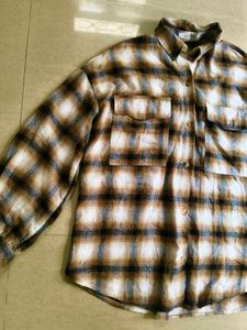 Oversized Flannel Shirt