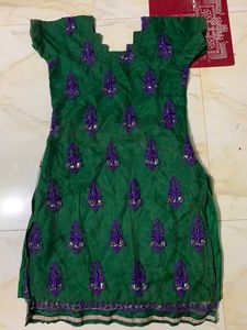 Green Netted Top-Fixed Price New Year Offer