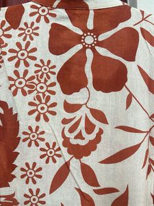 Boho Floral Print Kurta set