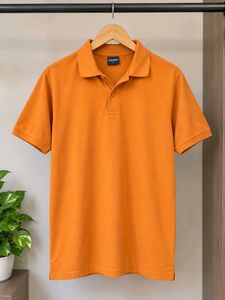 Men's Orange Polo T-Shirt