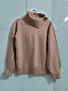 Bell Sleeves Stylish Peach Sweater 💕💕
