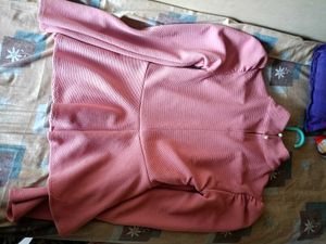Chic Dusty Pink Peplum Top 💕