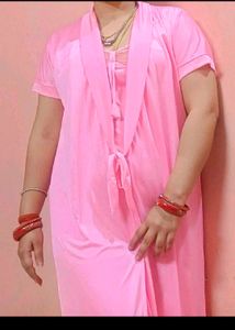Comfortable Pink Nightsuit