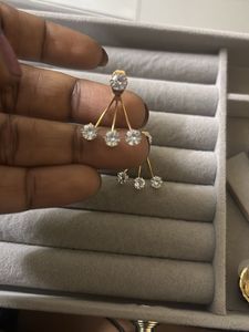 Sparkling Drop Earrings