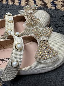 Sparkly Bow Mary Jane Shoes