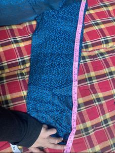 Men's Teal Brocade Kurta