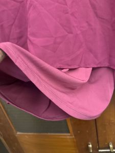 Sheer Purple Kazo top with inner lining