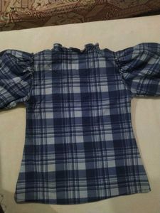 Cute Plaid Shirt Dress Set