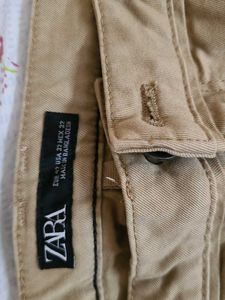 ZARA Tan Jeans
