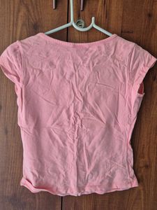 Pink Embellished Top