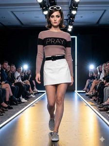 Cozy "PRAY" Graphic Sweatshirt