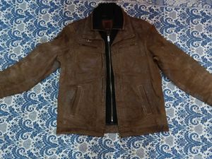 Men's Brown Leather Jacket