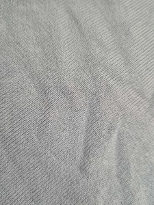 Light Blue Collared Long Sleeve Top
