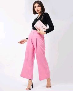 Pink Wide Leg Pants