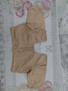Classic Beige Ethnic Blouse