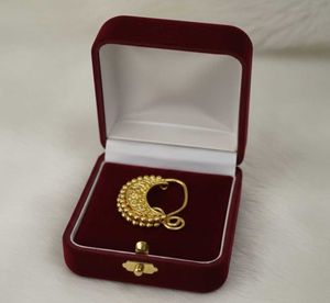 Pressing Nose Pin Gold plated