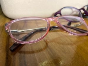 Pink and purple Frame Glasses 👓