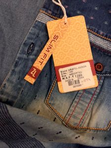 Stylish Denim Patchwork Shirt (UNISEX)