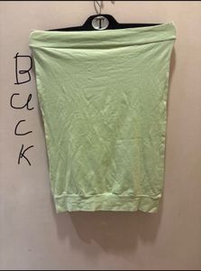 Lime Green Bandeau Top