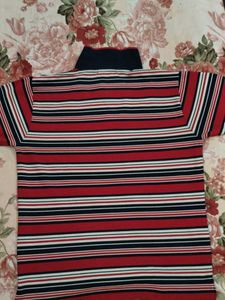 Striped Polo T-Shirt