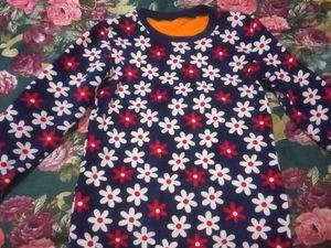 Floral Print Long Sleeve Top