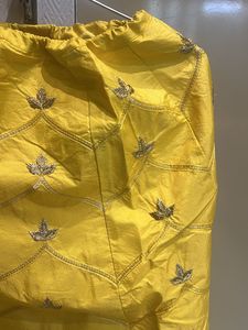 Yellow Lehenga For Haldi Function