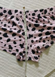 Disney Cute Pink Dalmation Print Pajama Shorts