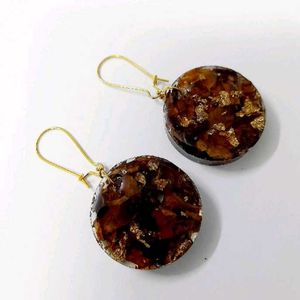 Real Rose Preserved Earrings