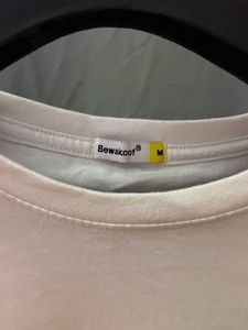 Follow Your Heart Bewakoof Oversized White Tshirt