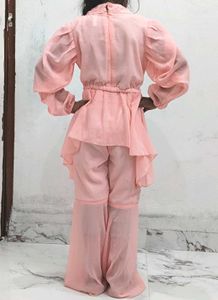Pink Ethnic Kurta Set