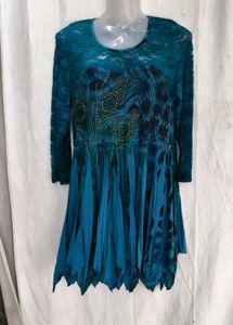 I. sea green Y2K dress
