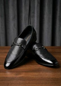 Men's Black Loafer Shoes