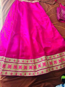 Pink Lehenga Choli Set