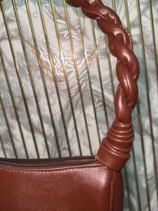 Stylish Brown Hobo Bag