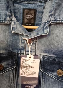 Blue Washed Denim Jacket