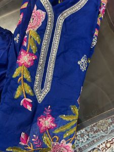 Suit With Plazo And Dupatta