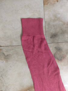 Women's Pink Full-Sleeve Knit Sweater