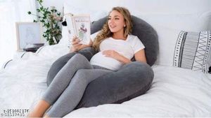 Full Body C shape maternity pregnancy pillow