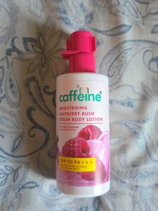 Caffeine Brightening Raspberry Rush Body Lotion