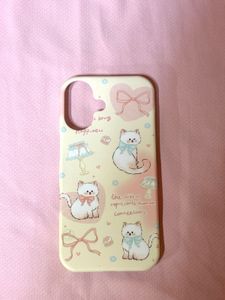 Kawaii Cat Phone Case for IPhone 16