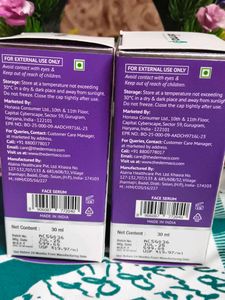 pack of 2 The Derma Co 10% Niacinamide Serum with